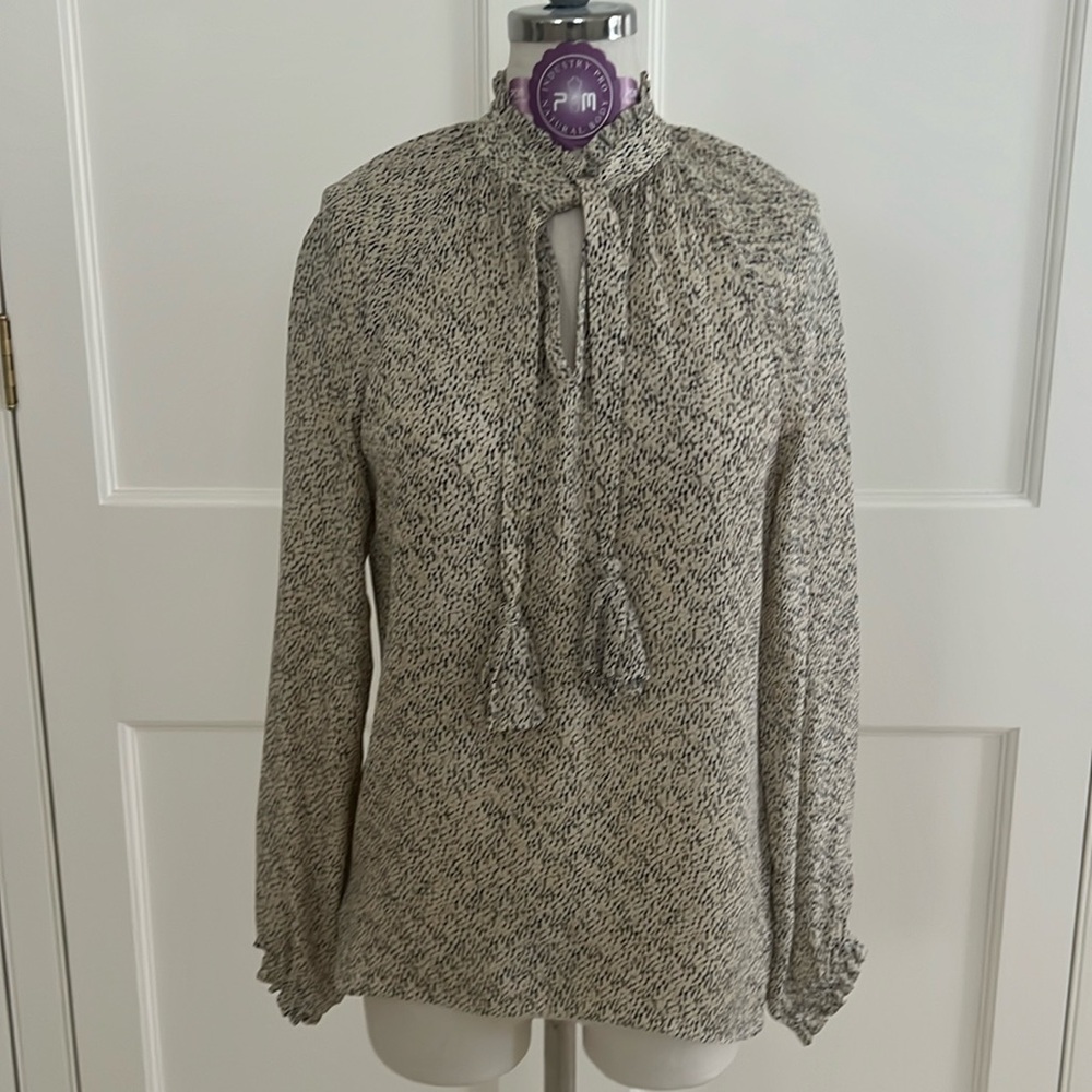 Charlotte Brody silk blouse size small excellent condition